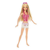 Beach-loving Barbie
