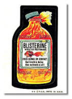 Wacky Packages Blisterine