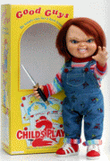 Chucky's unfortunate luck - his clothes! 