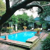 The Audubon Cottage's pool
