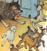 The Wolf and the Seven Little Kids by The Brothers Grimm